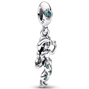 NWOT Disney Aladdin Princess Jasmine Dangle Charm Sterling Silver 925